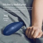 Womanizer - Premium 2 Blauw vibratiestanden