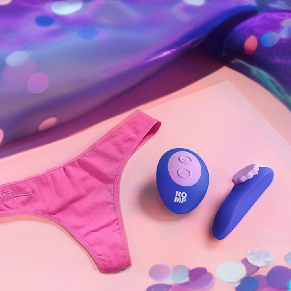 draagbare vibrator met bediening romp