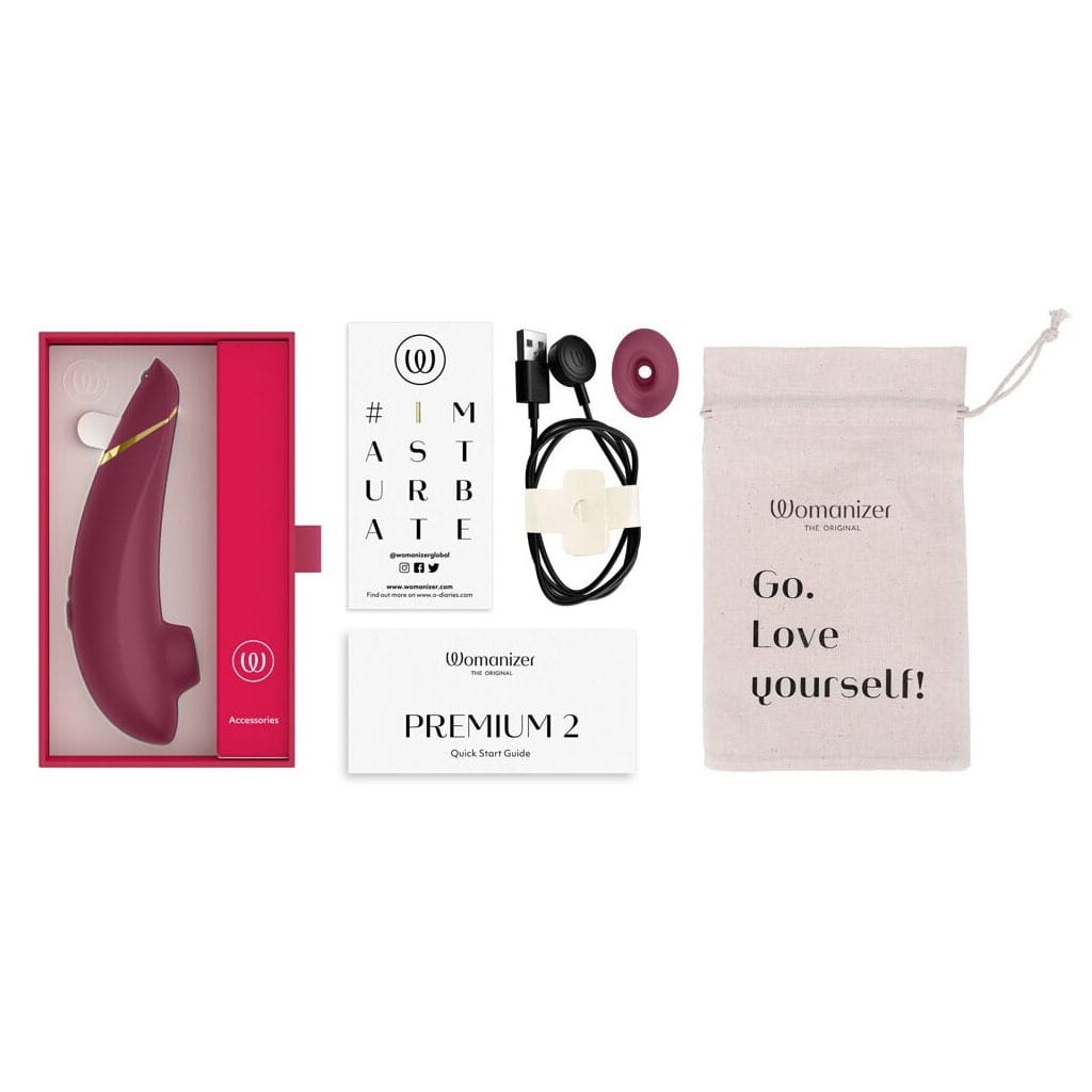 Womanizer Premium 2 rood inhoud