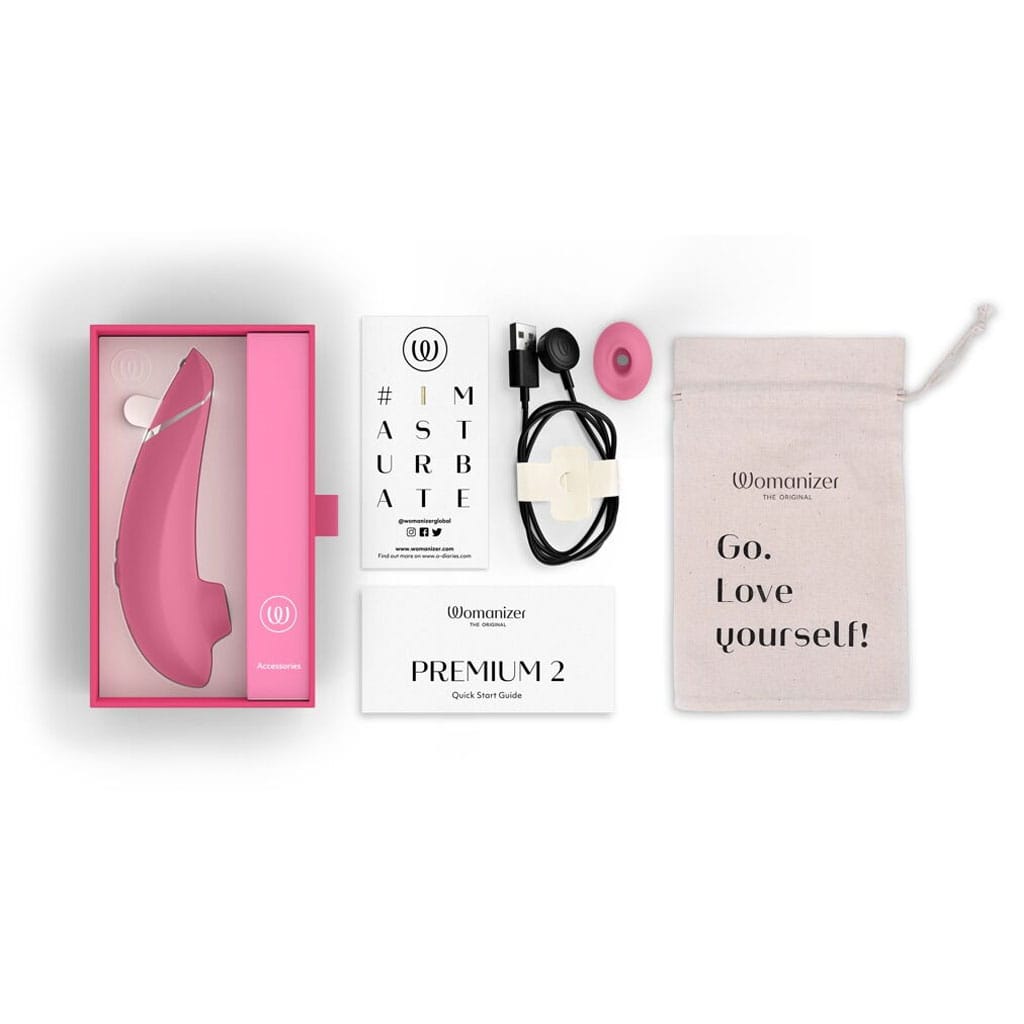 Womanizer - Premium 2 Roze oplader