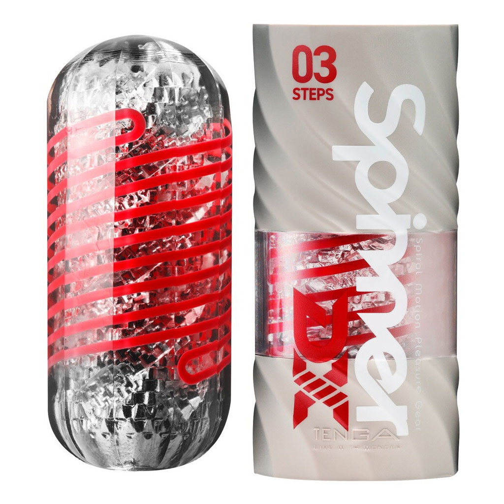 Tenga – Spinner DX Masturbator – 03 Steps