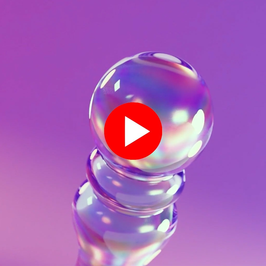 Biird Cecii - glazen dildo video