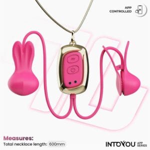 Intoyou Tickly - vibrerende tepelklemmen met App