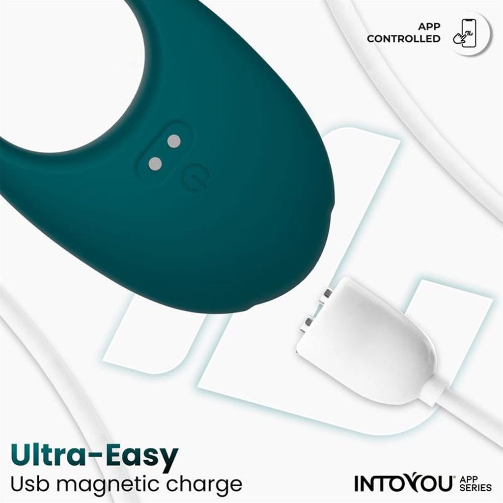 intoyou Ringo - vibrerende cockring met app opladen