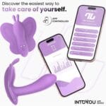 Intoyou Wingy - Draagbare Vlinder Vibrator met app functies