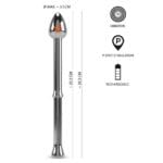 Rebel - Metal Milking Stick Prostaat Vibrator informatie