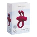 roze cockring met konijnen oren