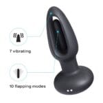 HoneyPlayBox - Snuggy Flapping Vibrerende Buttplug standen
