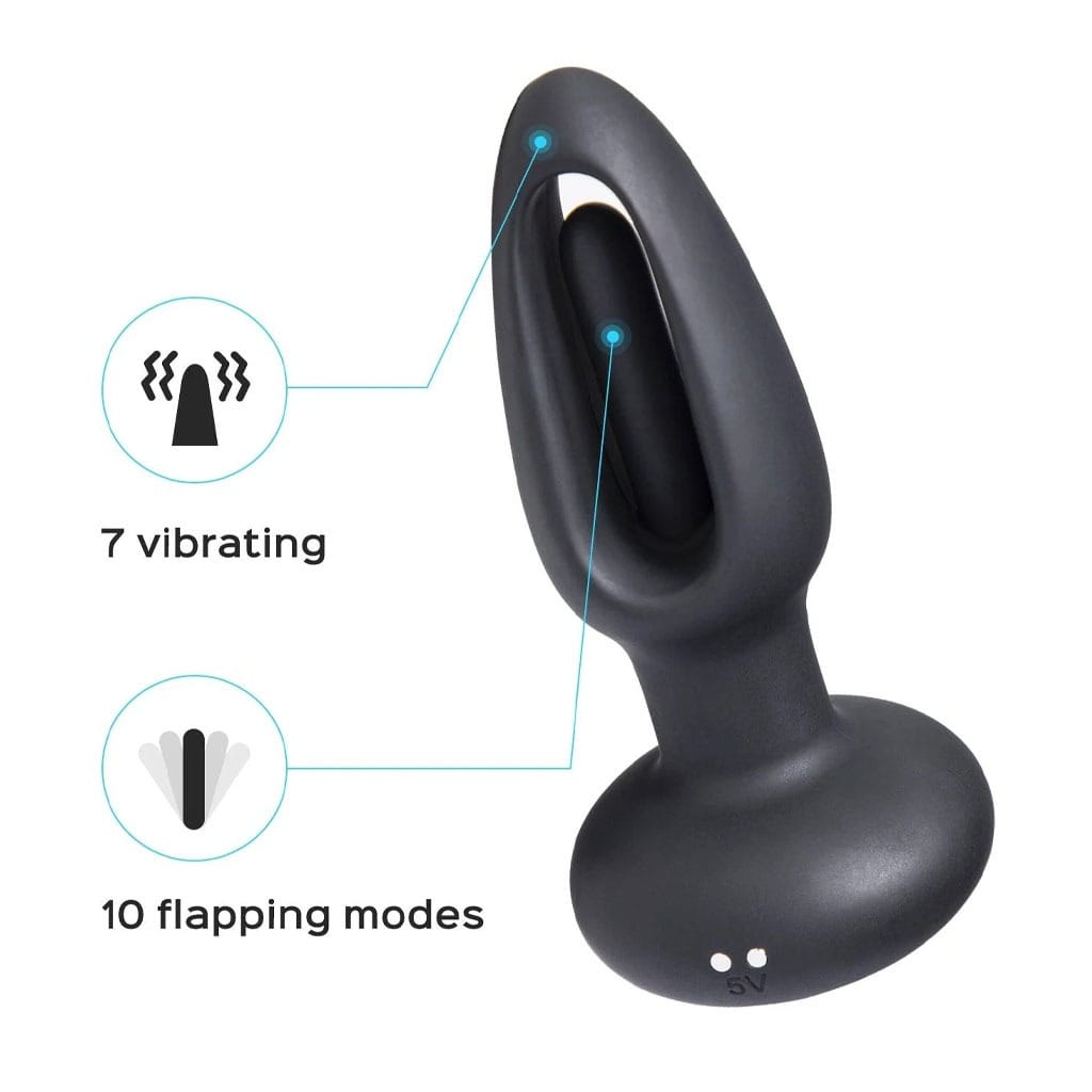 HoneyPlayBox - Snuggy Flapping Vibrerende Buttplug standen