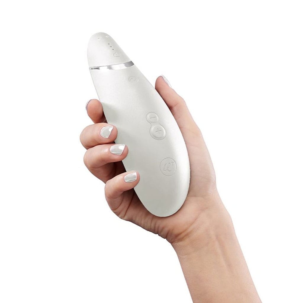 Womanizer - Premium 2 Warm Grijs hand