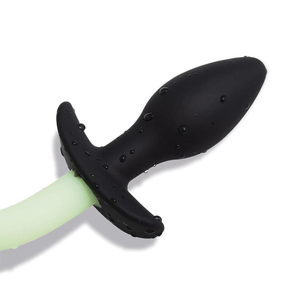 INTOYOU - Buttplug met Glow in the Dark Staart gebruik