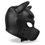INTOYOU – Dog Mask Zwart zijkant