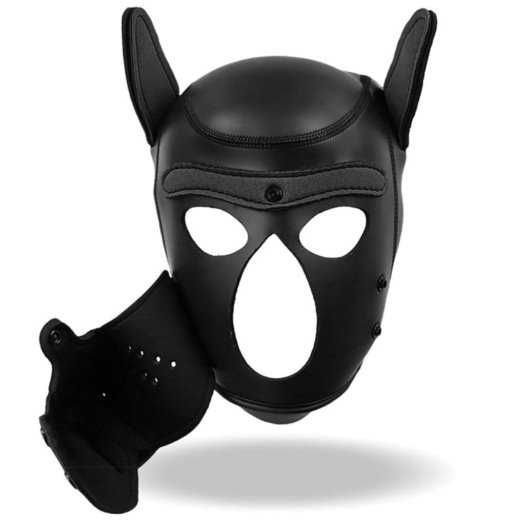 INTOYOU – Dog Mask Zwart muilkorf