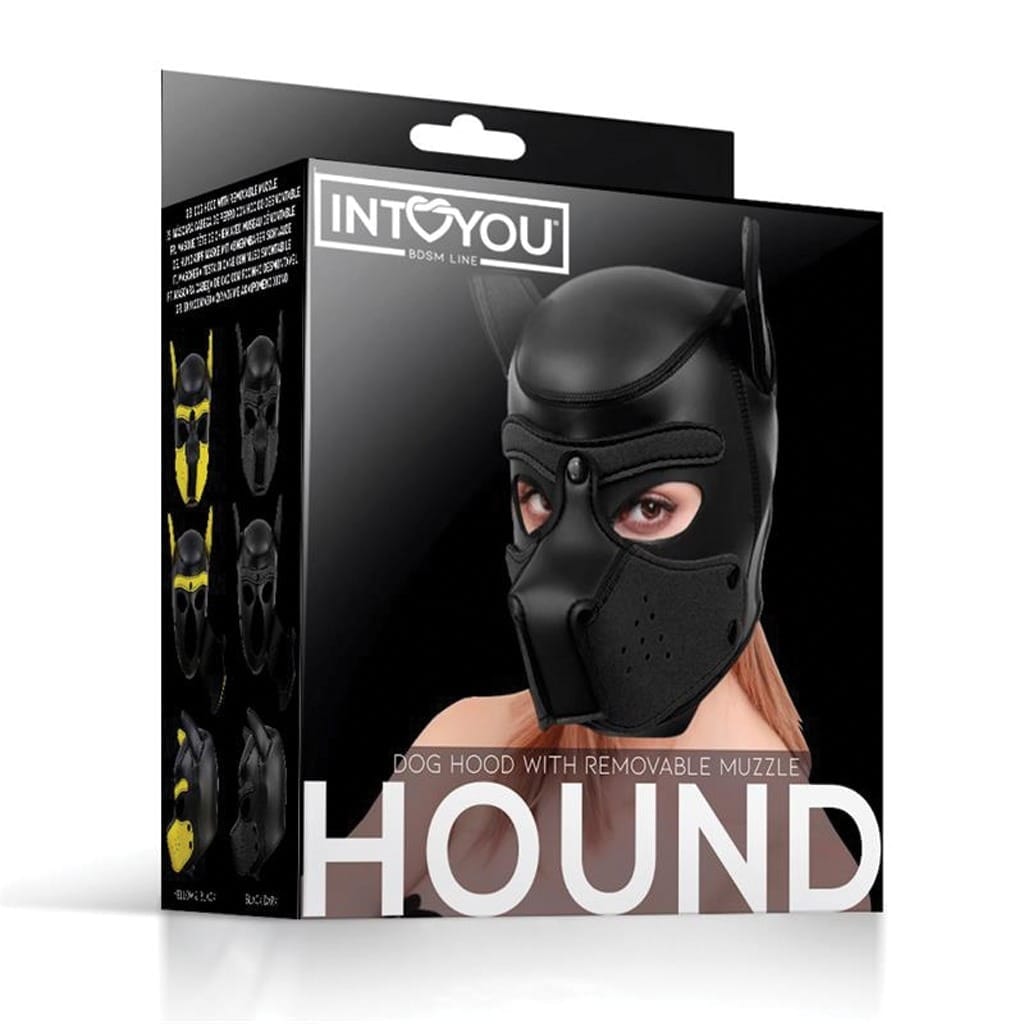 INTOYOU – Dog Mask Zwart doos