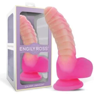 Engily Ross – Scalidor Luminiscent Monster Dildo met Ballen