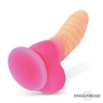 Engily Ross – Scalidor Luminiscent Monster Dildo met Ballen achterkant