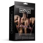 INTOYOU - Odiseo borstharnas voor mannen rood/zwart achterkant doos