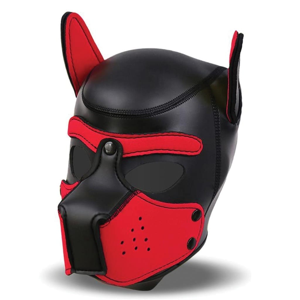 INTOYOU - Dog Mask Rood/Zwart muilkorf
