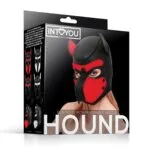 INTOYOU - Dog Mask Rood/Zwart verpakking