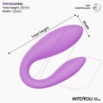 INTOYOU - Handsfree Koppel Vibrator met App lengte