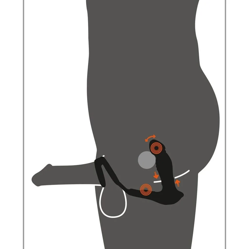 Rebel - Prostaat Vibrator met Bewegende Kop gebruiken