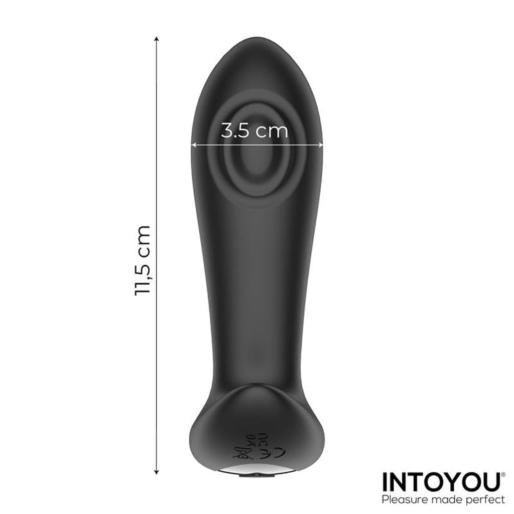 INTOYOU - Milton Dual Tapping Buttplug lengte