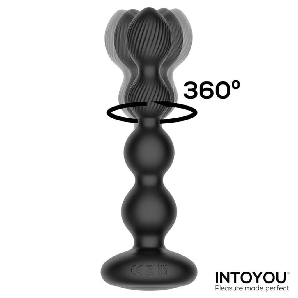 INTOYOU - Mouve Vibrerende en Roterende Anaalplug standen