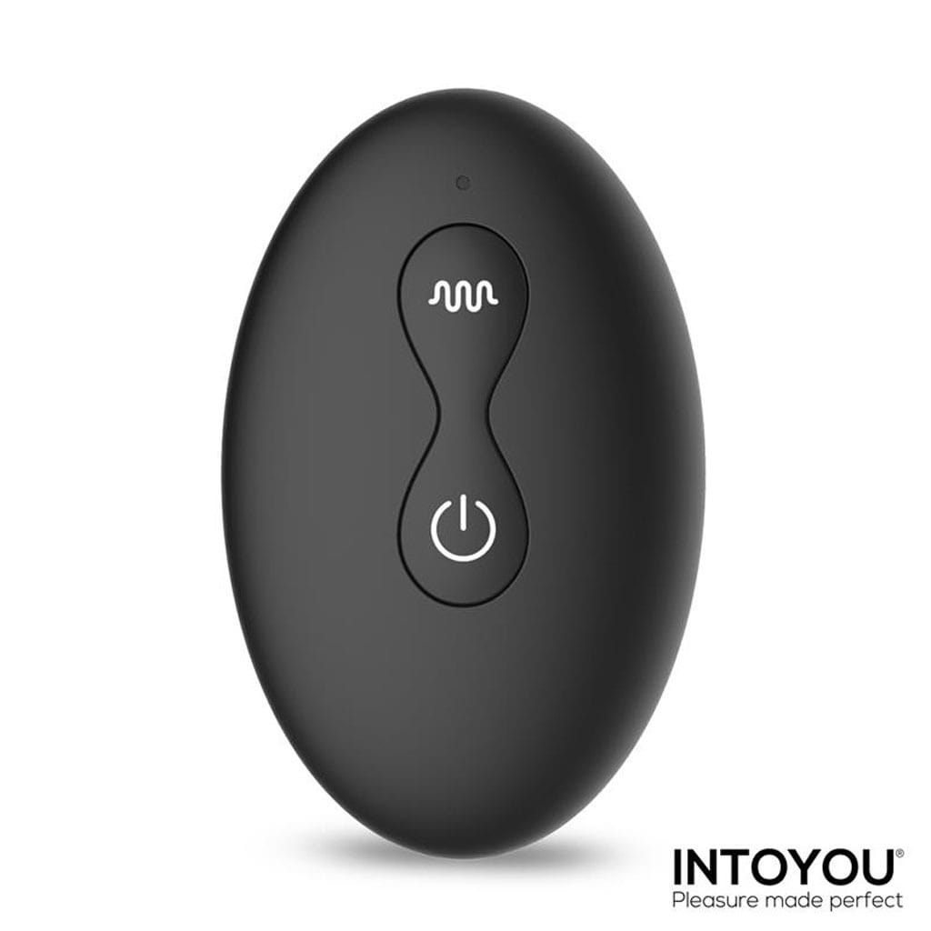 INTOYOU - Mouve Vibrerende en Roterende Anaalplug afstandsbediening
