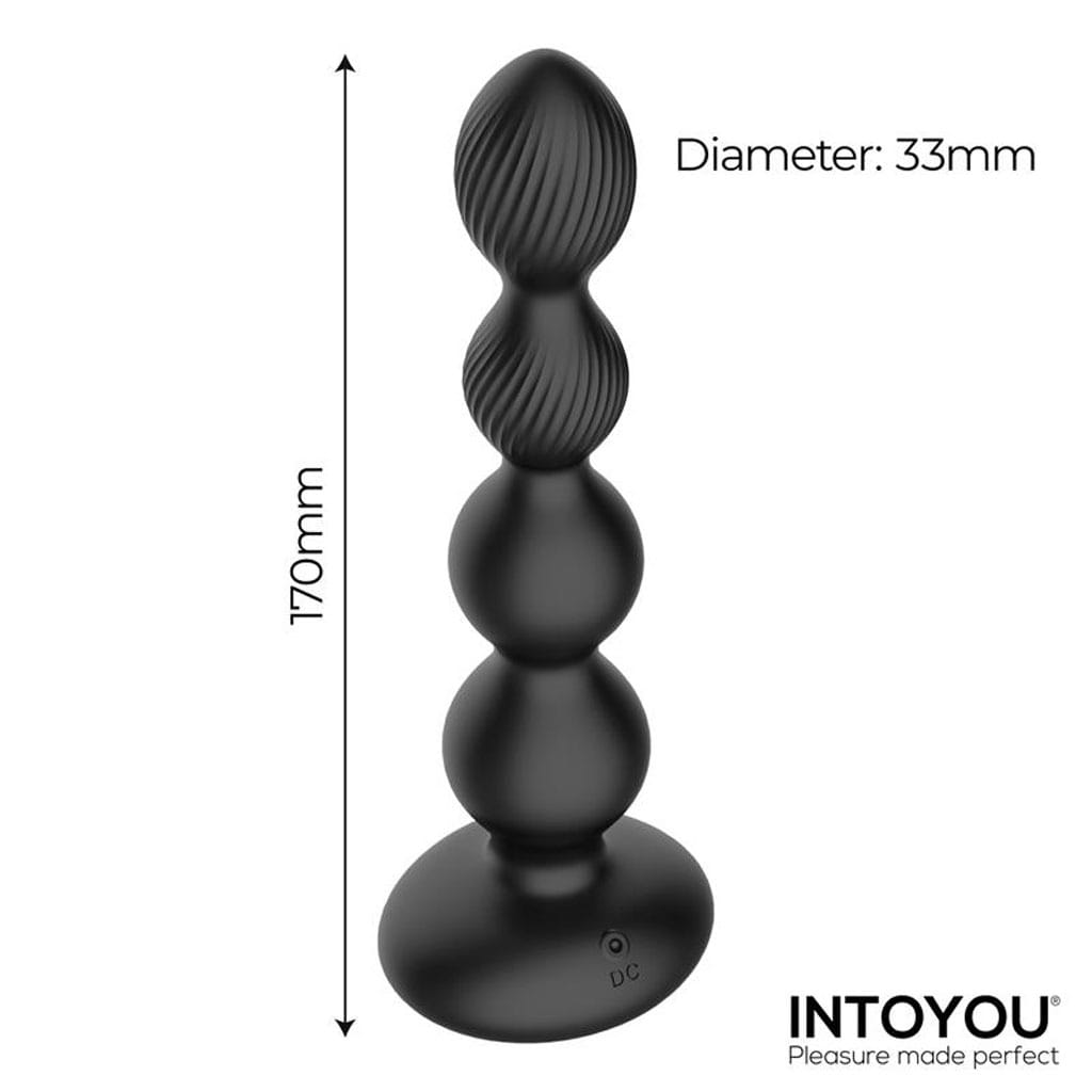 INTOYOU - Mouve Vibrerende en Roterende Anaalplug lengte