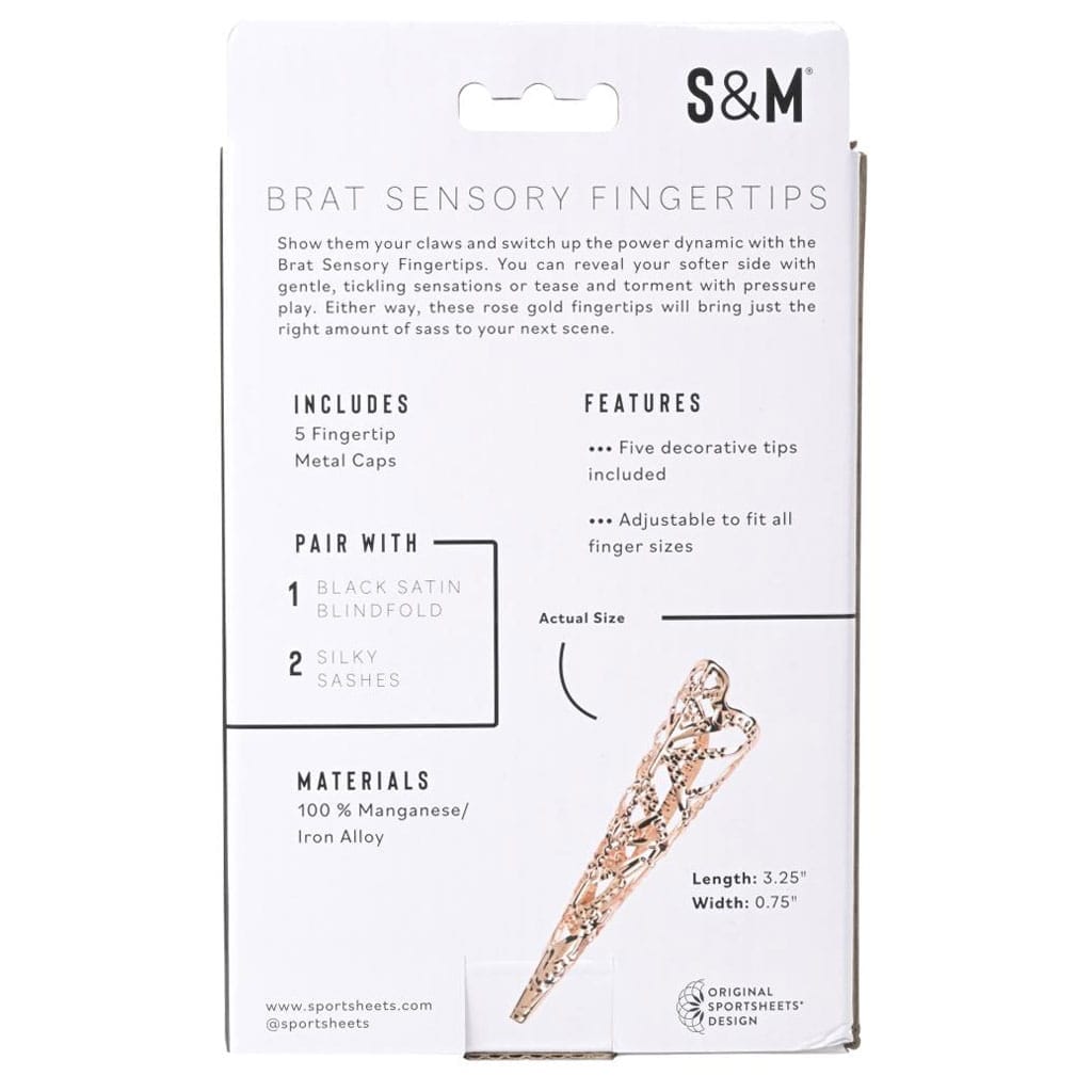 Sex & Mischief - Brat Sensory Fingertips lengte