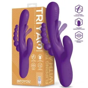 INTOYOU - Triya Flipping Tong Rabbit Vibrator met Anaalkralen