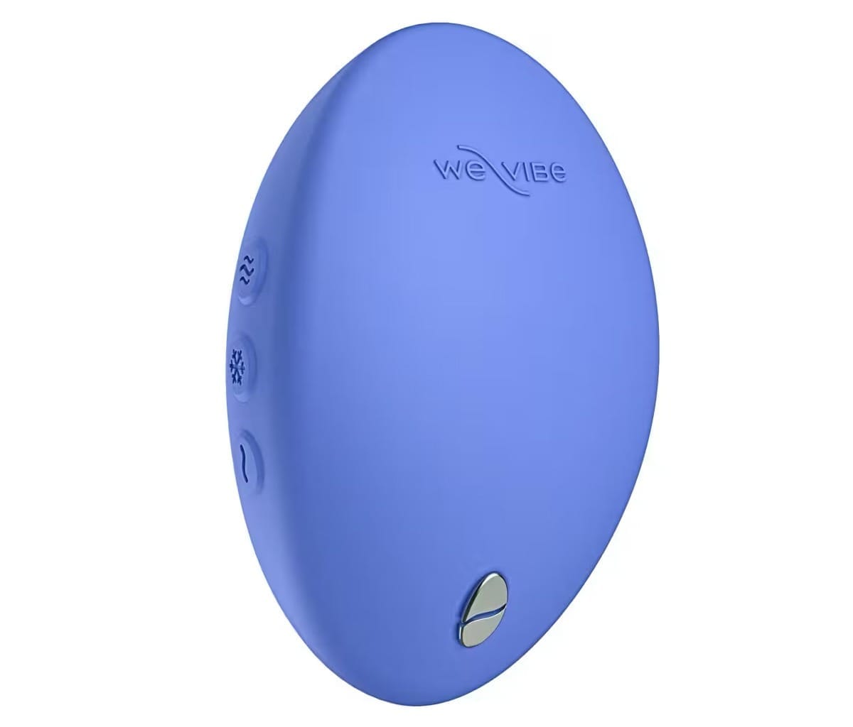 we-vibe temp blauw warm koud opleg vibrator achterkant