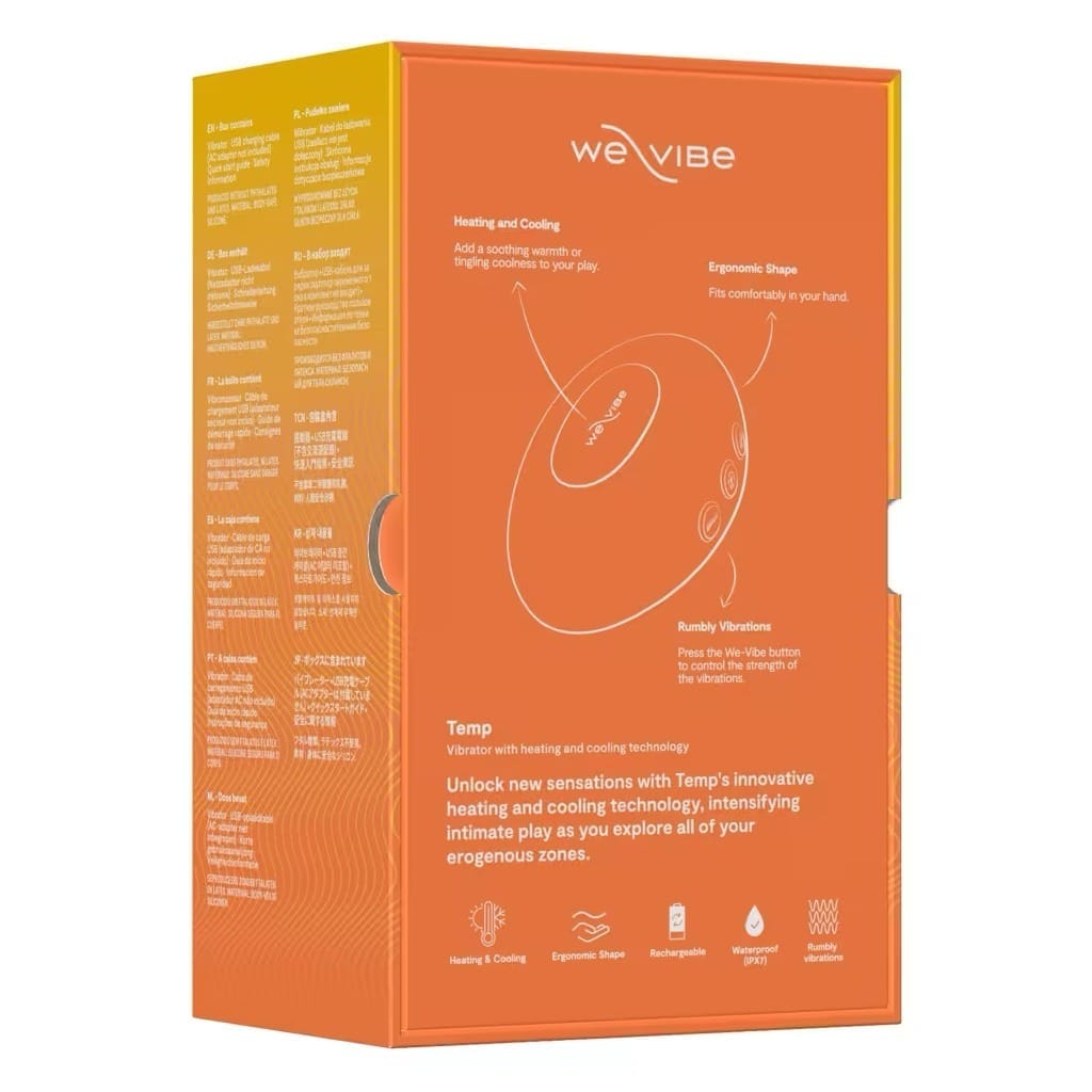 we-vibe temp vibrator verpakking