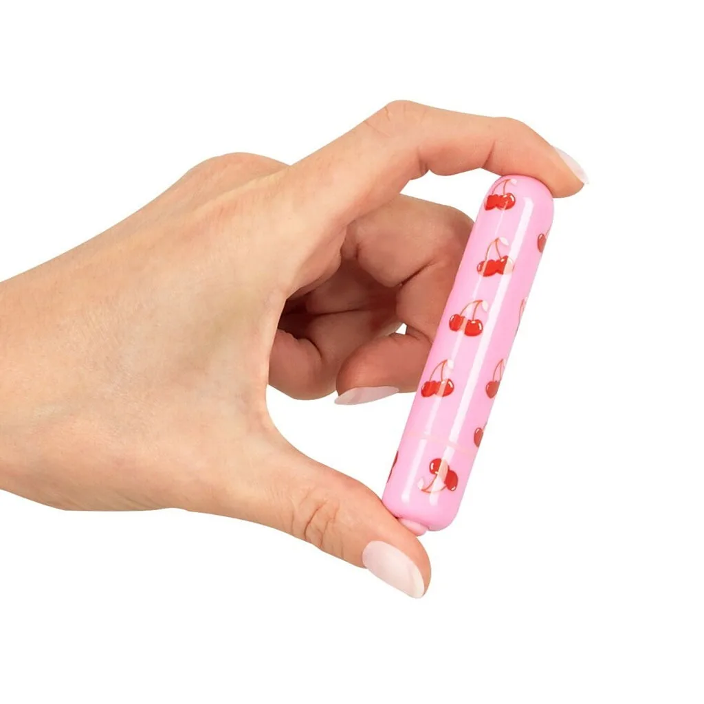 Beau Coeur - Bullet Vibrator Cherry lengte