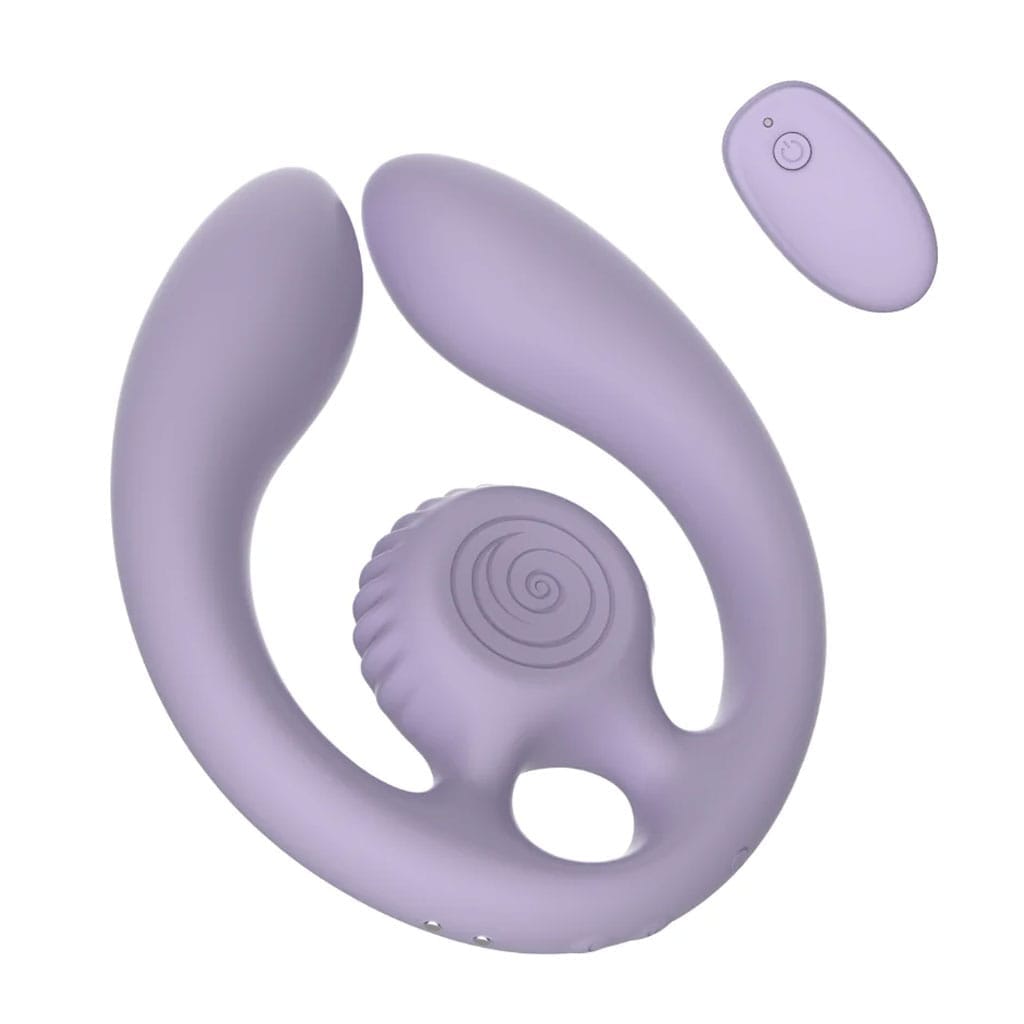 SVibe – Gizi Duo Snail Koppel Vibrator – Lila