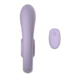 SVibe - Gizi Duo Snail Koppel Vibrator - Lila zijkant