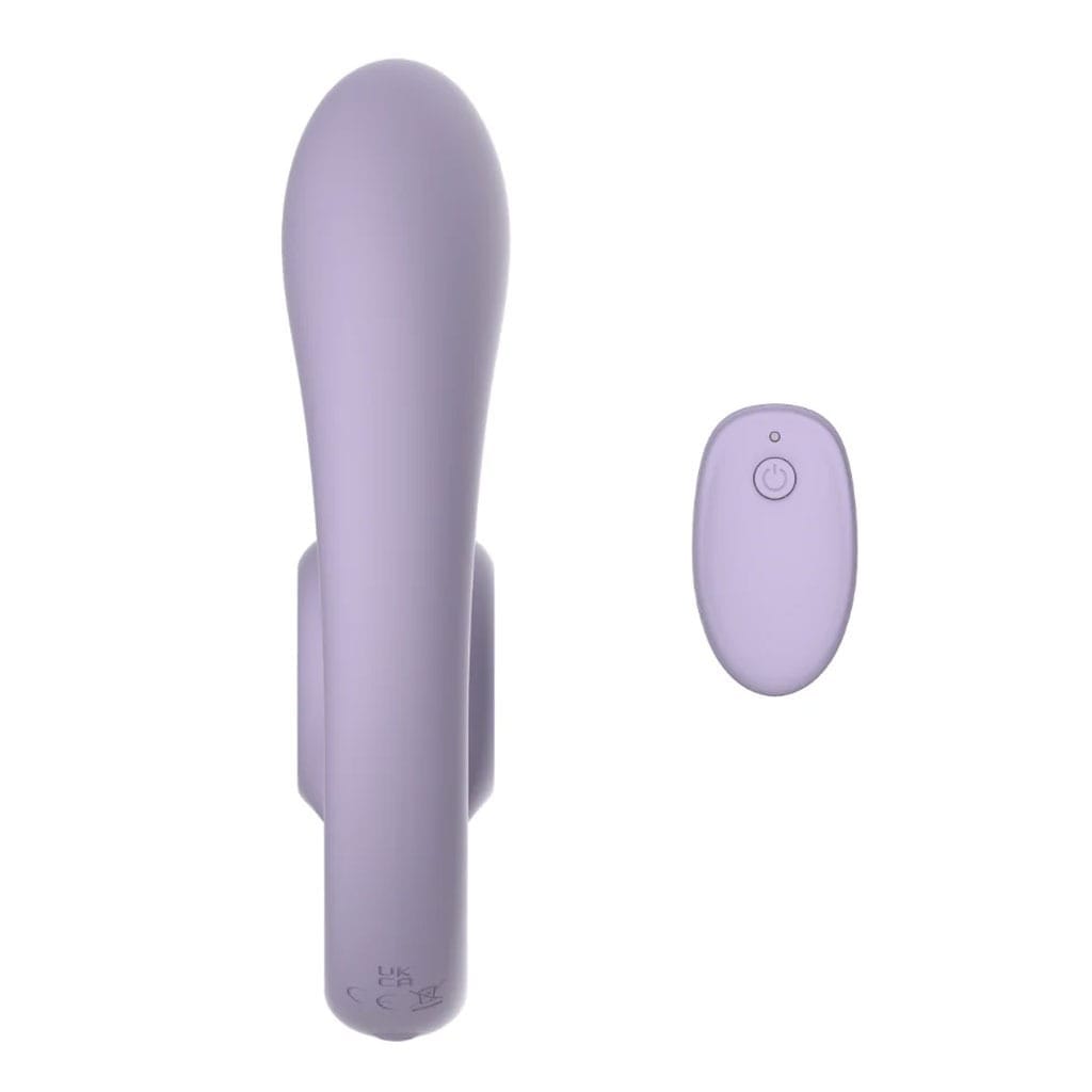 SVibe - Gizi Duo Snail Koppel Vibrator - Lila zijkant