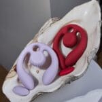 SVibe - Gizi Duo Snail Koppel Vibrator - Rood kleur