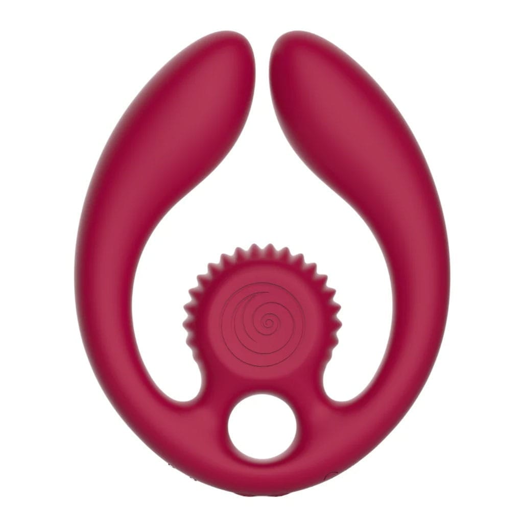 SVibe - Gizi Duo Snail Koppel Vibrator - Rood kopen