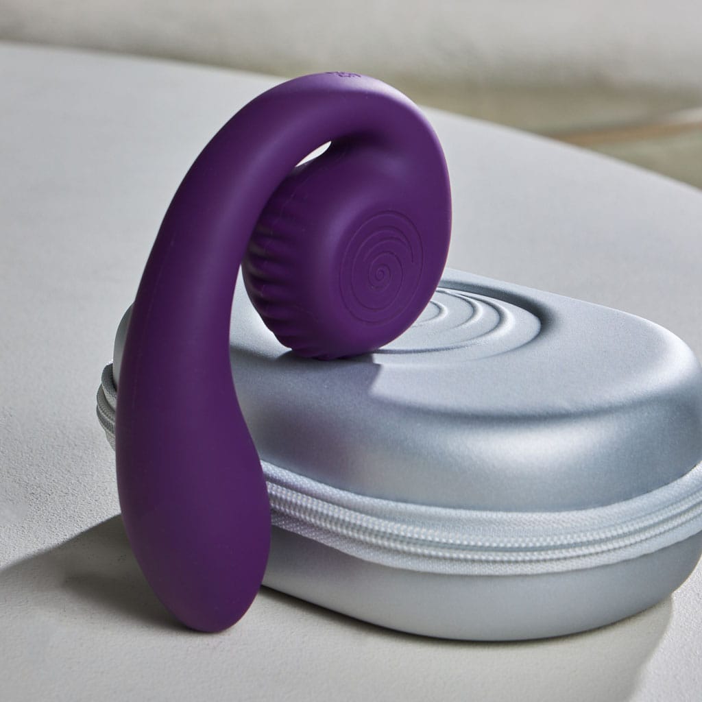 SVibe - Snail Gizi Dual G-Spot Vibrator - Paars opbergen