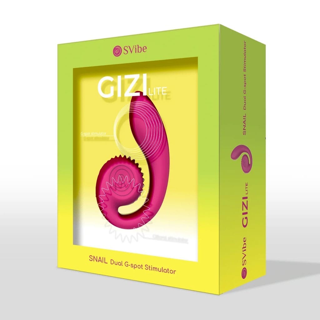 SVibe - Gizi Lite Snail Dual G-Spot Vibrator - Roze verpakking