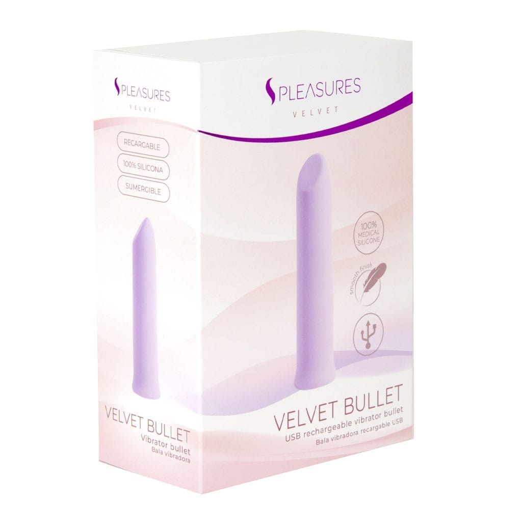 S Pleasures - Velvet Bullet Vibrator Lila kopen