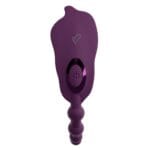 Beau Coeur – Ariva Drievoudige Panty Vibrator met Afstandsbediening onderkant