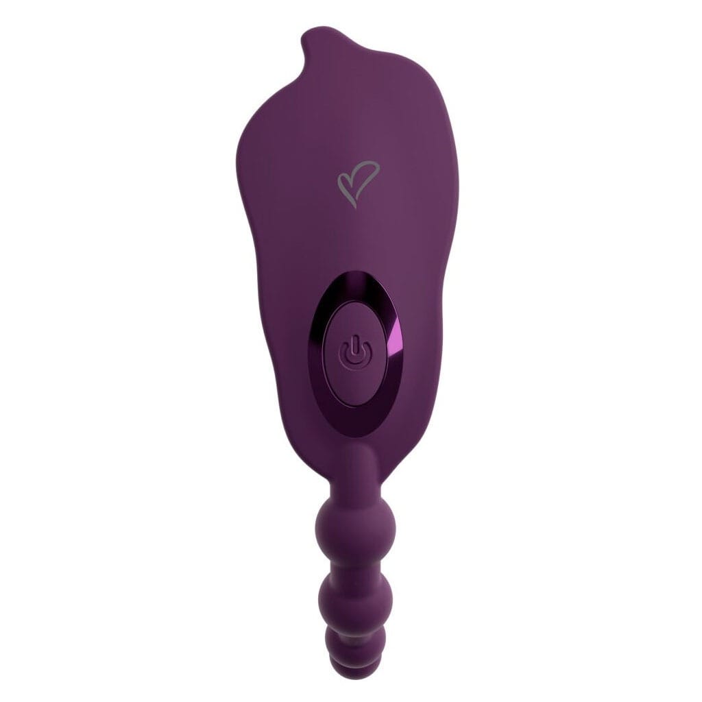 Beau Coeur – Ariva Drievoudige Panty Vibrator met Afstandsbediening onderkant