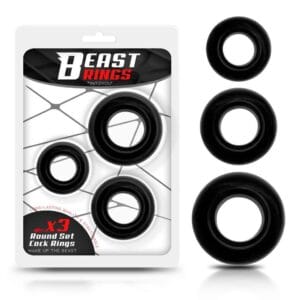 Beast Rings - Cockring Set met 3 Maten