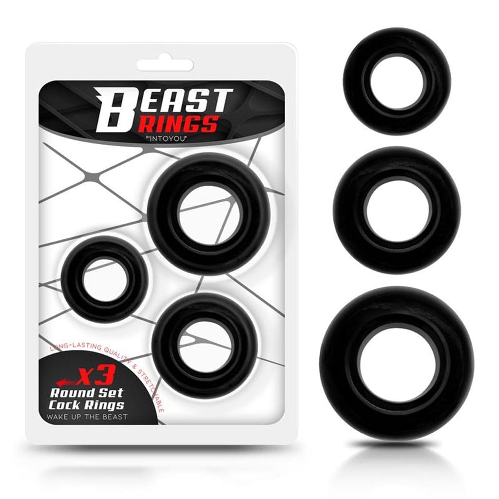 Beast Rings – Cockring Set met 3 Maten