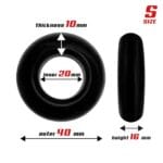 Beast Rings - Cockring Set met 3 Maten S