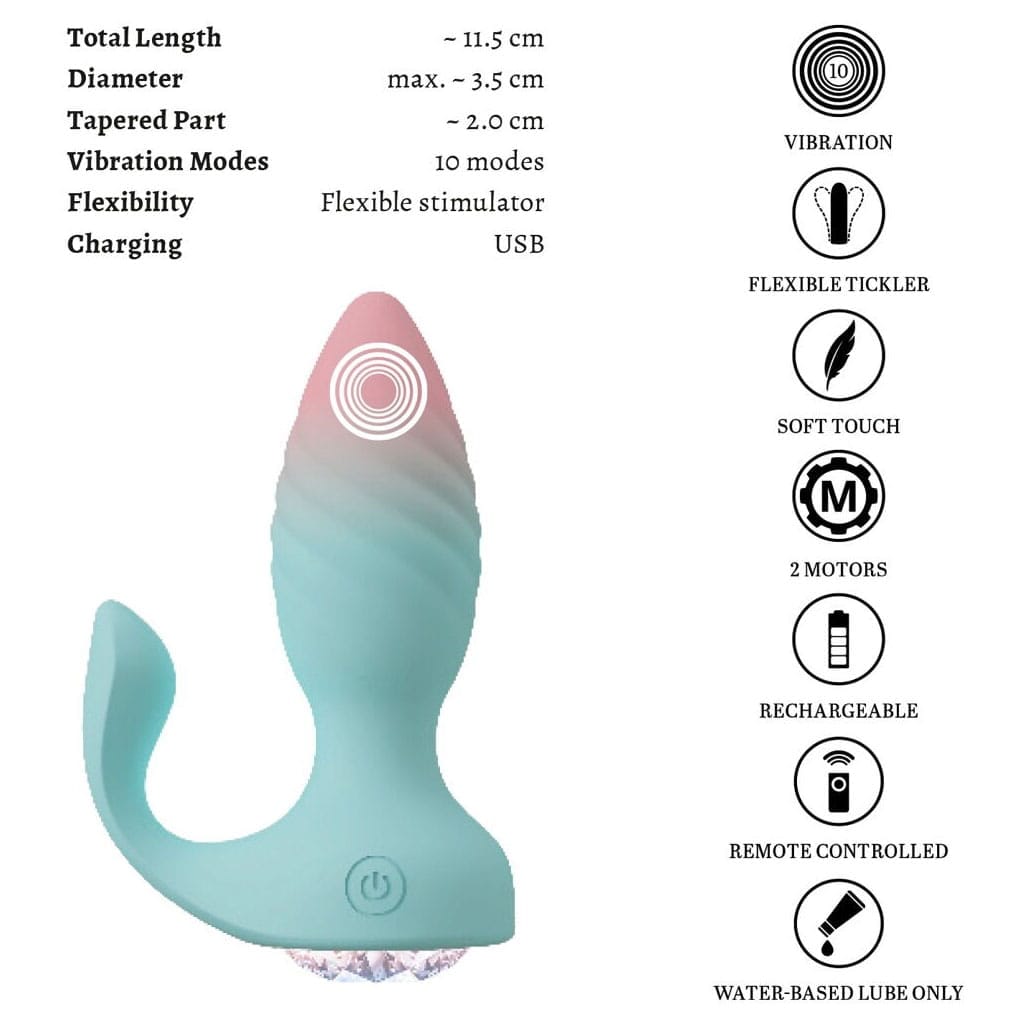 Beau Coeur - Juvela Vibrerende Buttplug met Afstandsbediening info