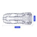 TORO - HannX1 Handjob Masturbator afmeting