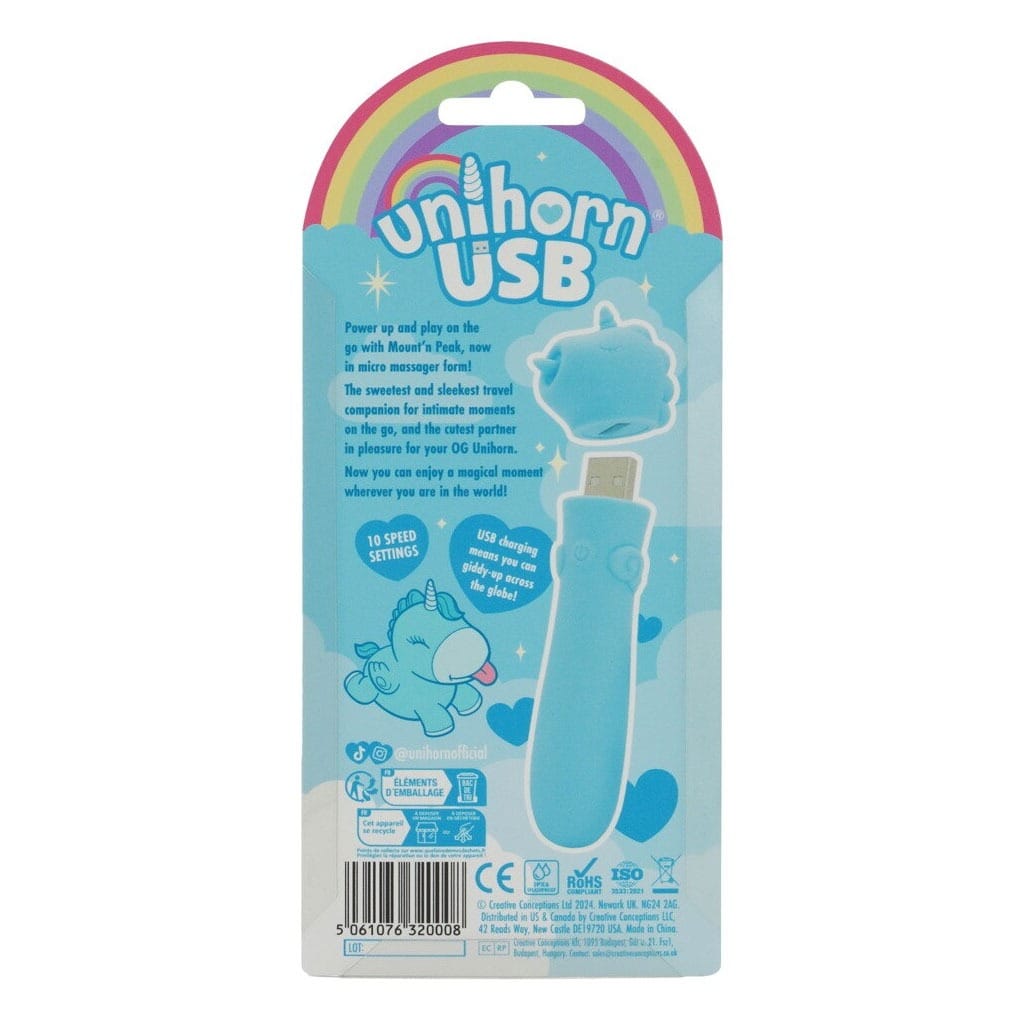 Unihorn - USB Bullet Vibrator Mount'n Peak info